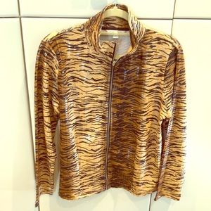 Erin London Tiger print jacket